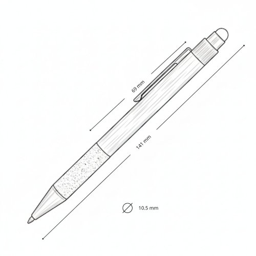 Bolígrafo de Aluminio ZERMATT