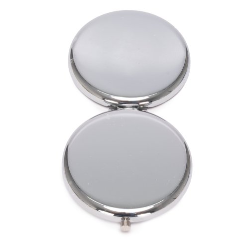 Espejo metálico doble con aumento 