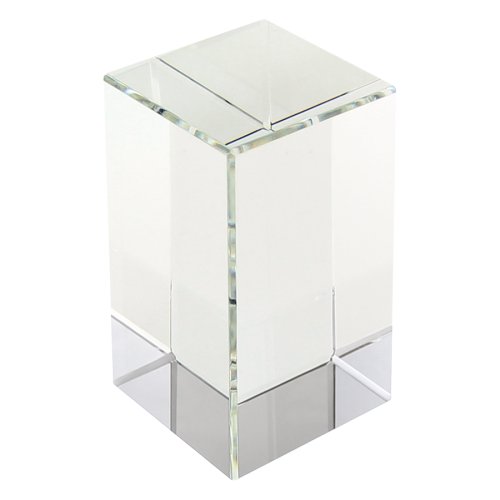 Trofeo Galvano Bloque Cristal Solid