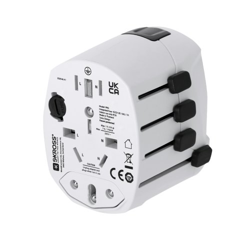 Adaptador Viaje Universal Skross PRO 3-POLE