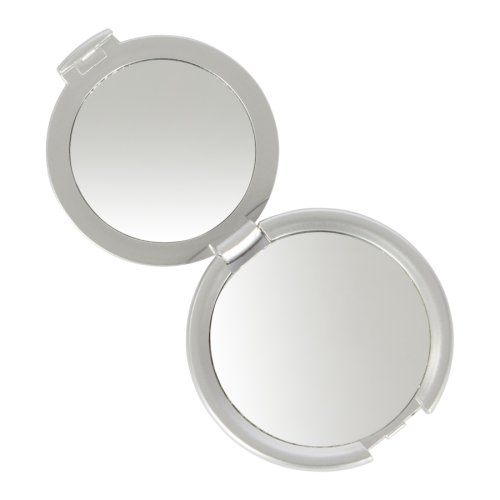 Espejo plateado doble