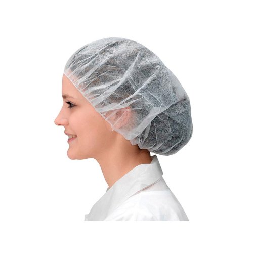 Set de 100 Cofias (Gorros) Desechables 30g/m2