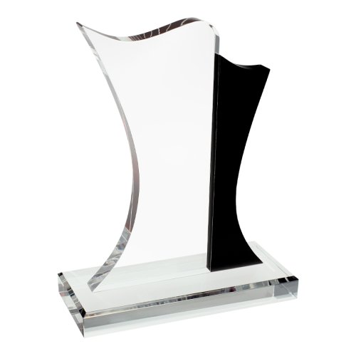 Trofeo Galvano Cristal Bauhaus