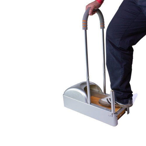 Dispensador Cubre-Calzado con apoyo