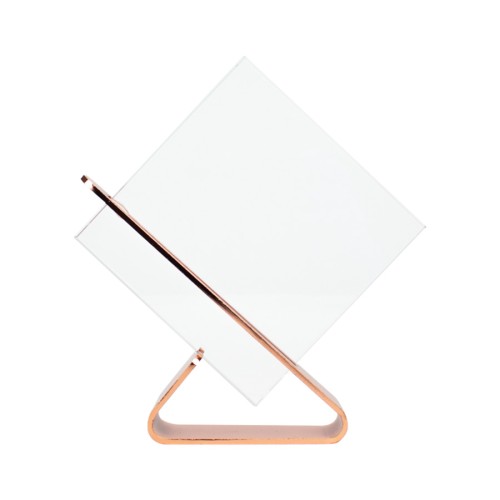 Trofeo Galvano Encobrizado de Cristal 