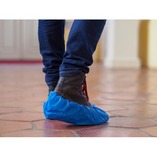 Set de 100 Cubre-Calzado de tela TNT