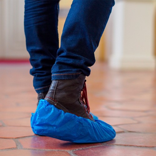 Set de 100 Cubre-Calzado de tela TNT