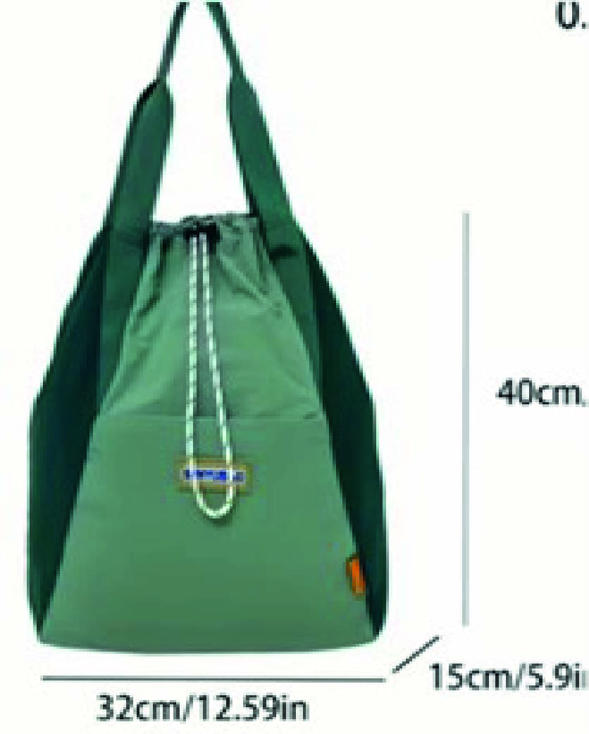 Mochila con cordón de nailon 