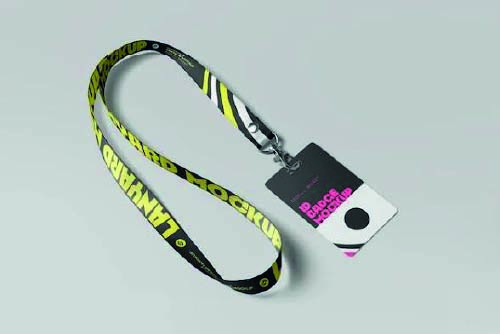 Credencial con Lanyards