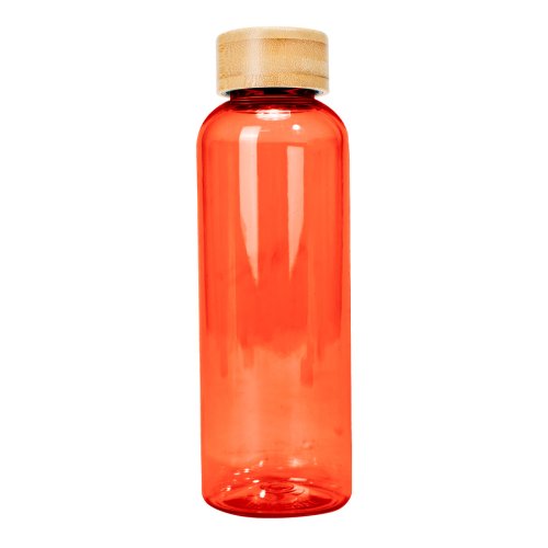 Botella PET tapa bamboo 