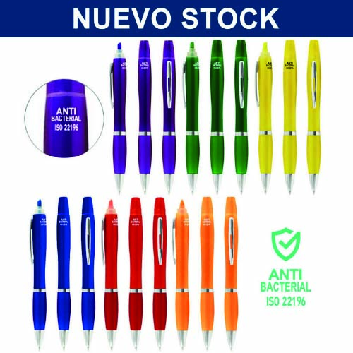 Boligrafo Antibacteria 