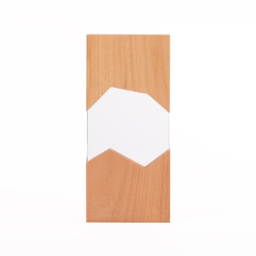 Trofeo Galvano de Madera y Cristal 