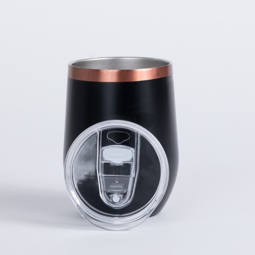 Vaso térmico negro/encobrizado 