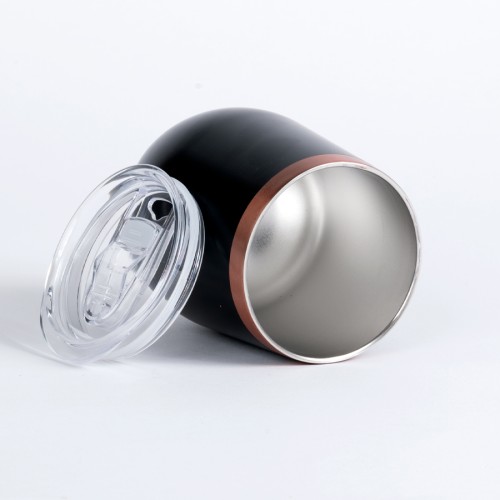 Vaso térmico negro/encobrizado 
