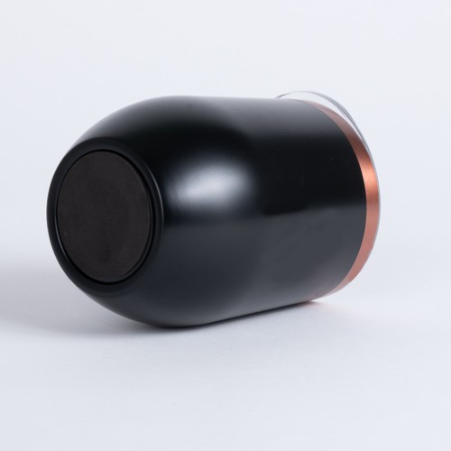 Vaso térmico negro/encobrizado 