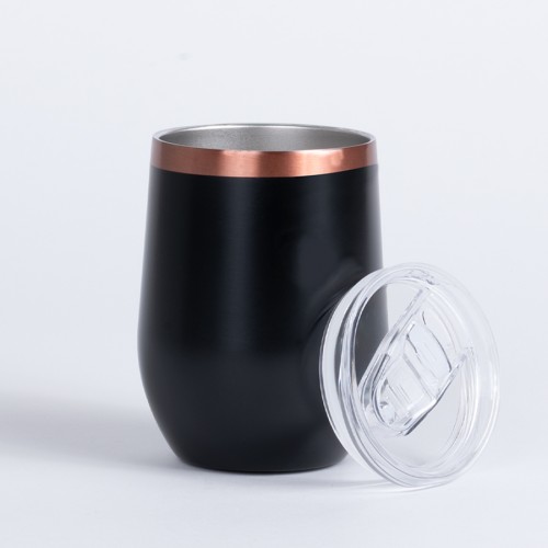 Vaso térmico negro/encobrizado 
