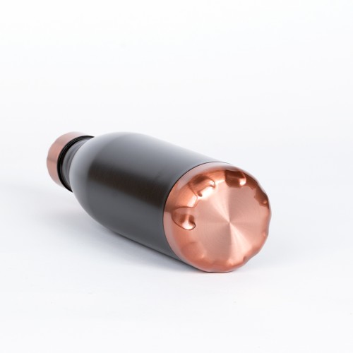 Termo 1/2 L negro/encobrizado 