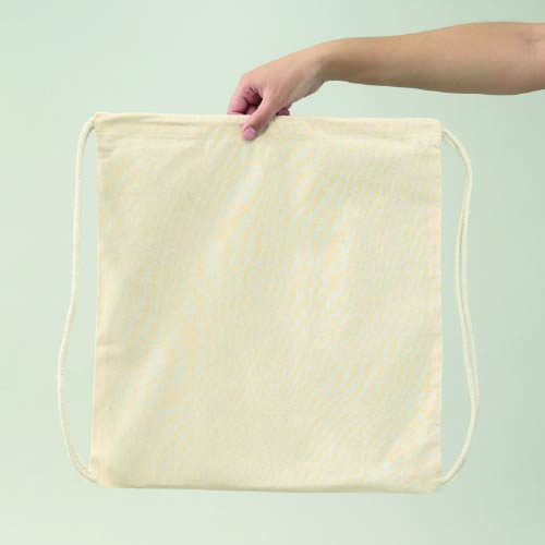 Mochila de algodón | 6 onzas | 42x38 (cm)