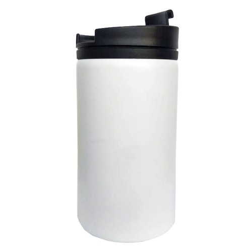 Mug Tazón Acero Inoxidable Térmico / Plástico M14