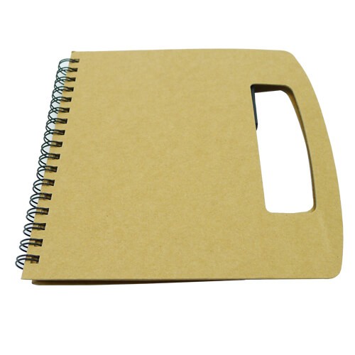 Set Cuaderno - Libreta - Memo set Tapa Cartón + Bolígrafo N16