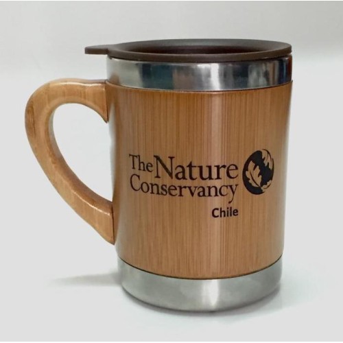 Mug Tazón Bamboo / Acero Inoxidable M1