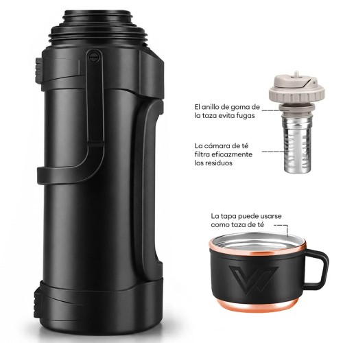 Termo Acero Inoxidable M129 ENCOBRIZADO
