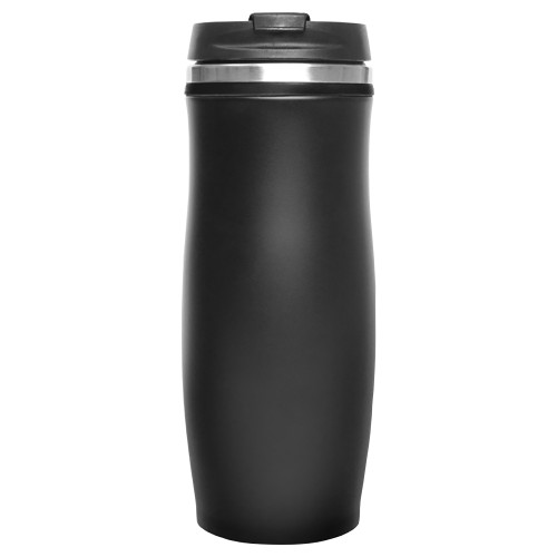 Mug Tazón Acero Inoxidable Térmico M18 NEGRO