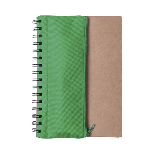 Set Cuaderno - Libreta Tapa Cartón + Estuche N28