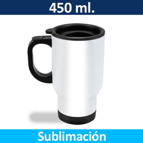 Mug Tazón Acero Inoxidable Térmico sublimable M80