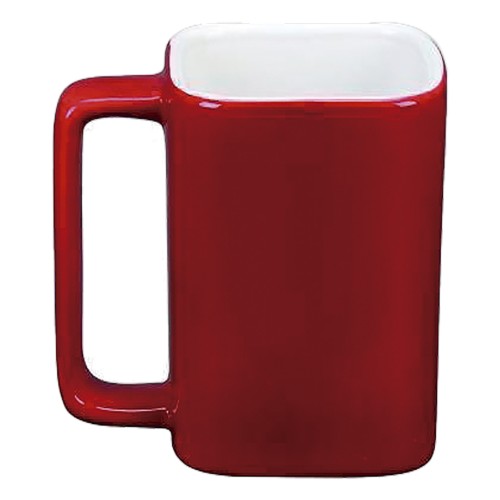Mug Tazón Cerámica Cuadrado M44