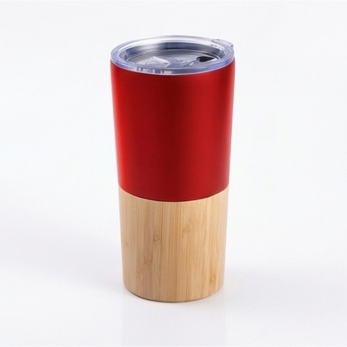 Mug Acero Inoxidable Térmico / Bamboo M202