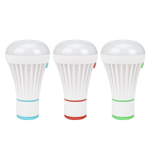 Lámpara colgante tipo Ampolleta de 1W con 6 LED