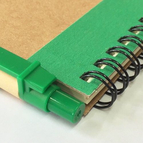 Set Cuaderno - Libreta Tapa Cartón + Bolígrafo N36