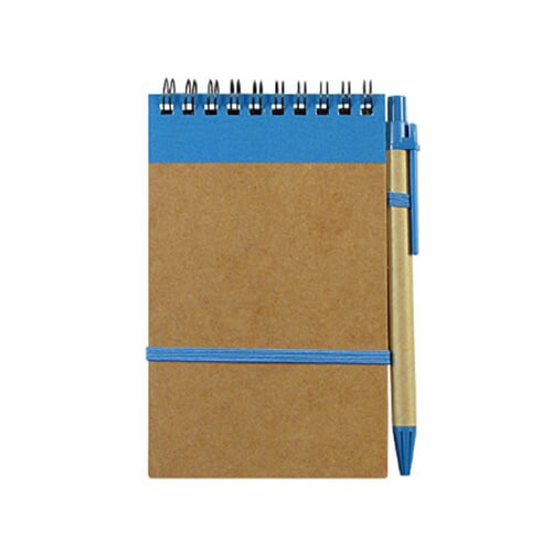 Set Cuaderno - Libreta Tapa Cartón + Bolígrafo N36