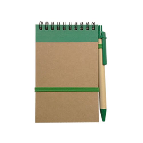 Set Cuaderno - Libreta Tapa Cartón + Bolígrafo N36