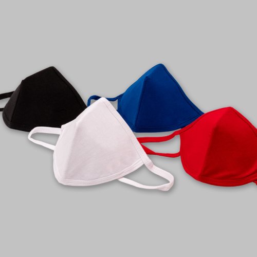 Mascarilla de 1 capa 100% Algodón, para niños.