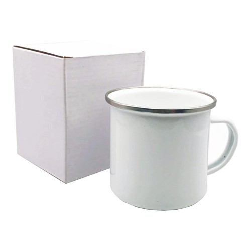 Mug Tazón Acero Enlozado NO sublimable M81