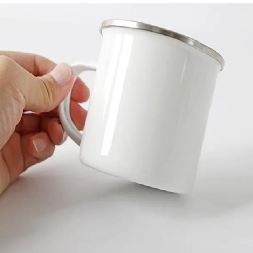 Mug Tazón Acero Enlozado NO sublimable M81