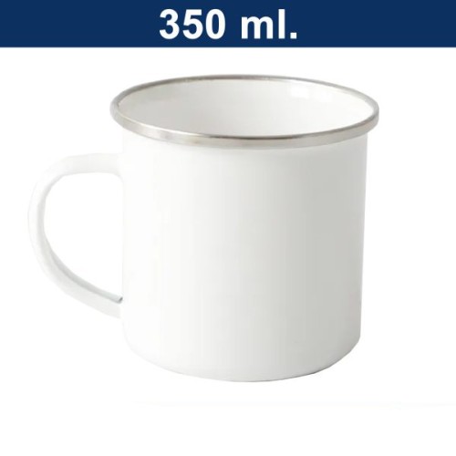 Mug Tazón Acero Enlozado NO sublimable M81