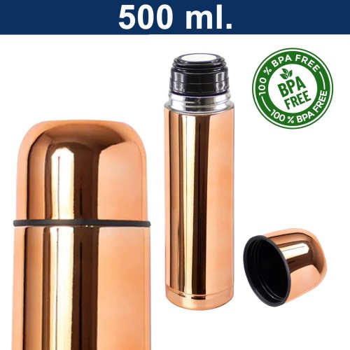 Botella Acero Inoxidable Térmico M59 ENCOBRIZADO