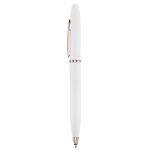 Bolígrafo Lápiz Metálico L77 ENCOBRIZADO/BLANCO