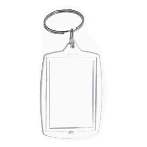Llavero Plástico para Foto K76 Transparente