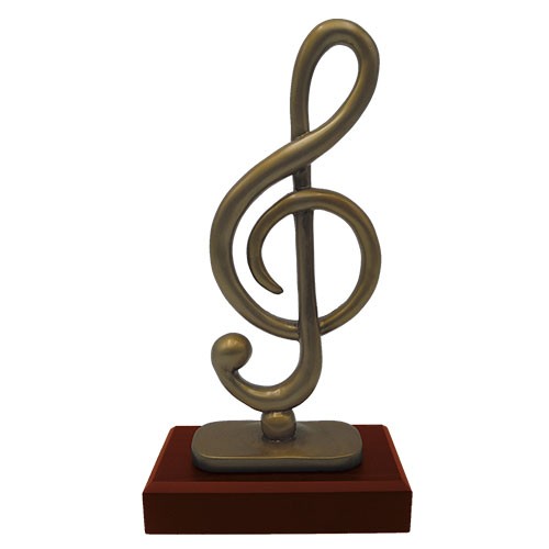 Trofeo Resina Nota SOL 27
