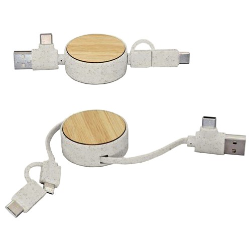Cable Conector Bamboo Multicargador T61