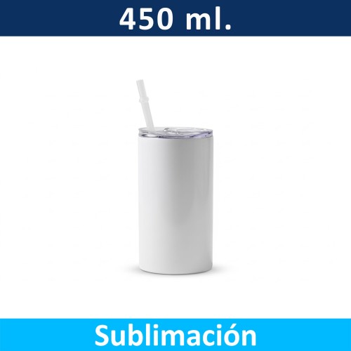 Mug Acero Inoxidable Térmico Sublimable Skinny M156
