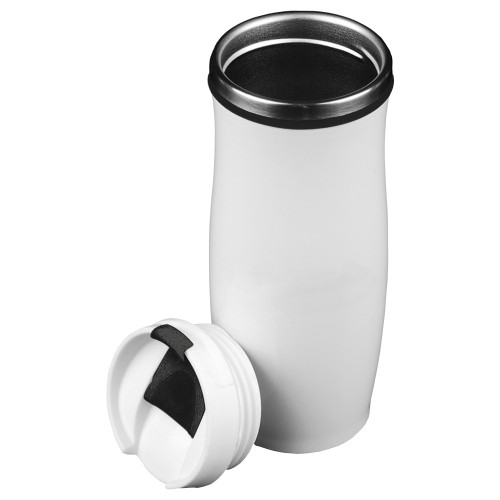 Mug Tazón Acero Inoxidable Térmico M17 BLANCO