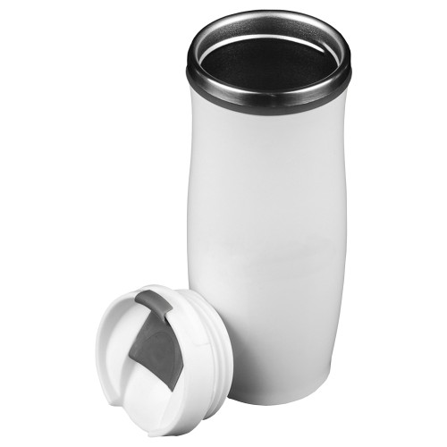 Mug Tazón Acero Inoxidable Térmico M17 BLANCO