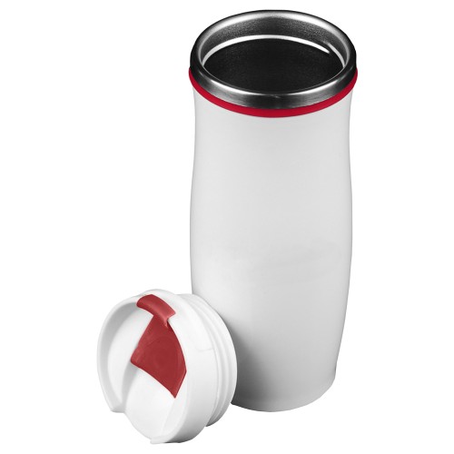 Mug Tazón Acero Inoxidable Térmico M17 BLANCO