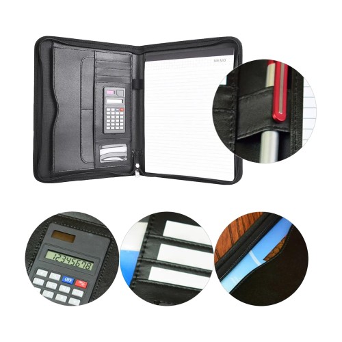 Carpeta Cuero PU Símil N560