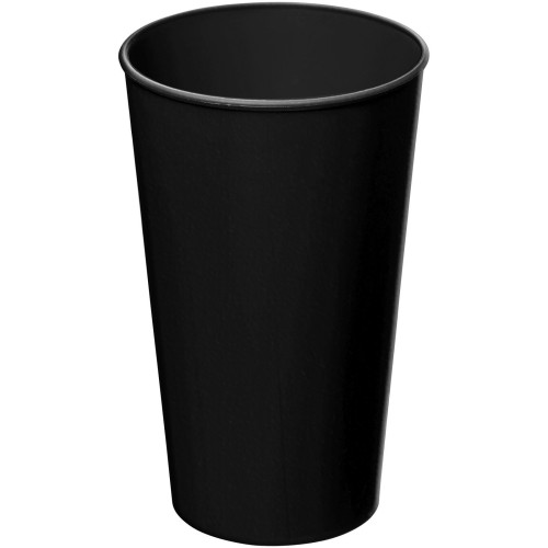 Vaso Plástico Reutilizable Empavonado M150